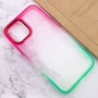 Чехол для iPhone TPU Case TPU+PC Fresh Sip Light Green/Pink for iPhone 12 / 12 Pro: Материалы поликарбонат и полиуретан