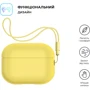 Чехол ArmorStandart Silicone Case with straps Yellow (ARM68619) for Apple Airpods Pro 2 фото 1