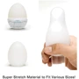 Мастурбатор-яйцо Tenga Egg Tornado со спирально-геометрическим рельефом