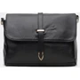 Женская сумка через плечо Borsa Leather черная (K10306-black): Пол Женский