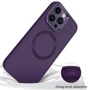 Чехол для iPhone TPU Case Bonbon Metal Style with MagSafe Dark Purple for iPhone 13 Pro Max: Тип чехла накладка на заднюю часть