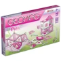 Geomag Panels розовый 142 детали | Магнитный конструктор Геомаг