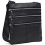 Чоловіча сумка планшет Keizer чорна (K1301bl-black)