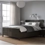 Каркас кровати с ящиками ІКЕА IDANÄS 160х200 см Темно-коричневый (904.588.67) фото 1
