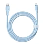 Кабель Baseus Cable USB-C to Lightning Pudding Series Fast Charging Cable 20W 1.2m Blue (P10355701311-00) фото 4