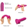 Реалистичный фаллоимитатор Strap-On-Me Sliding Skin Realistic Dildo Fuchsia - L