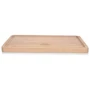 Дошка для нарізання Fissman 28x18x1.5 см (8070): Матеріал дерево гевея