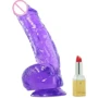 Фаллоимитатор Climax Cox 9" Colossal Cock Naughty Purple, 15.2х5 см
