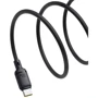 Кабель Baseus USB Cable to USB-C Silky Series 100W 1m Black (P10377703113-00): Длина 1 м
