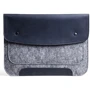 Gmakin Cover Envelope Two Buttons Blue/Ligtht Grey (GM59-12) for MacBook 12": Цвет Синий (Blue)