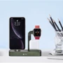 Док-станція COTEetCI Base29 3in1 Stand Green (CS7211-GR) for Apple iPhone, Apple Watch and Apple AirPods фото 2