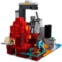 Конструктор LEGO Minecraft Разрушенный портал 316 деталей (21172) фото 4