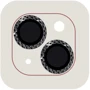 Защитное стекло для iPhone Epik Metal Shine Black/Midnight for Camera iPhone 15 / 15 Plus