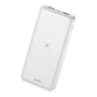 Внешний аккумулятор Baseus Power Bank 10000mAh Wireless Charger M36 White (PPALL-M3602): Кабели/переходники для смартфонов в комплекте micro USB