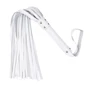 Флоггер из натуральной кожи Flirty Leather - White, BG-00034