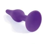 Анальная пробка Boss Series Silicone Purple Plug Large