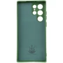Чохол для телефона Lakshmi Case Silicone Cover Full Camera Dark Green для Samsung S928 Galaxy S24 Ultra: Сумісність Samsung S928 Galaxy S24 Ultra