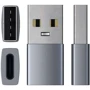 Адаптер Satechi Adapter USB to USB-C Space Grey (ST-TAUCM) фото 4