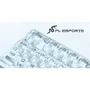 Клавиатура FL Esports Q75 SAM Blue Transparent Blue Haze Ice SA Kailh clione Limacina wireless Three-Mode: Дополнительно подсветка клавиш, встроенный USB-хаб