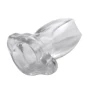 Анальная пробка-тоннель Master Series Clear Hollow Anal Plug (прозрачный)