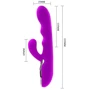 Перезаряжаемый вибратор Pretty Love PASSION, BI-014107