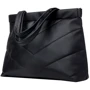 Женская сумка шоппер Sambag Shopper Tote 0RS черная (93383001): Застежка Молния