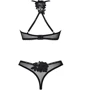 Комплект Obsessive Latinesa 2-pcs set Black, XL/2XL
