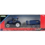 Трактор Britains New Holland T6 с прицепом-самосвалом NC Tilt 1:32 (43268): Масштаб 1:32