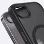 Чехол для iPhone Mobile Case TPU+PC Metal Buttons with MagSafe Colorful Black for iPhone 16e: Тип аксессуара чехол