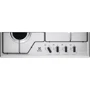 Варильна поверхня газова Electrolux GPE262MX: Кількість конфорок 4