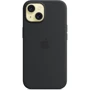 Чехол для iPhone Apple iPhone 15 Silicone Case with MagSafe - Black (MXPD3ZM/A): Материалы Силикон