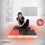 Мат и коврик для тренажера Hop-Sport EVA 2см HS-A020PM - 4 частей красно-черный фото 10
