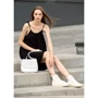 Женская сумка почтальонка Sambag Rose BZN белая (94000008): Пол Женский