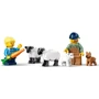 Конструктор LEGO City Красный фермерский трактор с прицепом и овцами 116 деталей (60461) фото 4