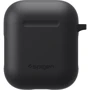 Чехол для наушников Spigen Silicone Case with Belt Black (066CS24808) for Apple AirPods: Особенности С карабином