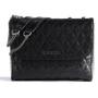 Женская сумка через плечо Guess Wessex Convertible Xbody Flap черная (HWGN8379210-BLA)