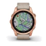 Смарт-часы Garmin Fenix 7S Sapphire Solar Rose Gold Titanium with Limestone Leather Band (010-02539-35): Тип гаджета Взрослые смарт часы