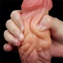Фаллоимитатор LoveToy Dual-Layered Silicone Nature Cock 7" Brown
