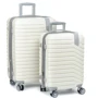 Комплект чемоданов Подиум 2 в 1 ABS-пластик белый (32556 white)