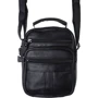 Мужская сумка через плечо Keizer черная (K18016-black): Тип Сумки