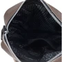 Мужская сумка планшет Borsa Leather коричневая (10t1024-brown): Фактура Матовая, Зернистая