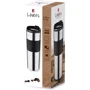 Термокухоль Bergner Coffee & tea lovers BG-37789-BK 460 мл (00000025199): Матеріал корпусу Пластик, Нержавеющая сталь