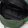 Женский рюкзак Monsen зеленый (C1ZMD6812gr-green): Фактура Тиснение, Матовая