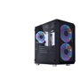Корпус QUBE NEPTUNE MINI (QB08N_FCNU3): Матеріал передній панелі метал