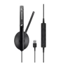 Наушники Sennheiser SC 130 USB Mono (508314): Тип конструкции накладные