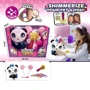Интерактивная игрушка Shimmer Stars Говорящая панда 2020, (с аксессуарами)