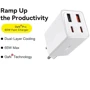 Зарядное устройство Baseus Wall Charger GaN6 Pro 2хUSB-C+2xUSB 65W White With USB-C Cable (P10162701213-00) фото 6