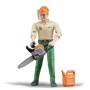 Фигурка рабочего леса с аксессуарами 10,7см Bruder (60030)
