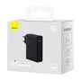 Зарядний пристрій Baseus Wall Charger GaN5 Pro 2xUSB-C+USB 140W з USB-C Cable Black (CCGP100201) фото 7