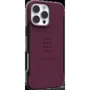 Чехол для iPhone Urban Armor Gear UAG Civilian Magsafe Bordeaux (114445119049) for iPhone 16 Pro Max: Материалы поликарбонат и полиуретан